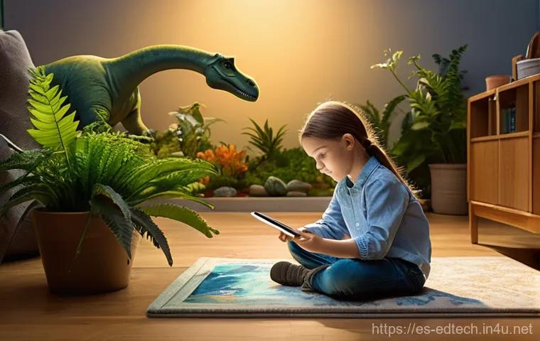 교육공학과 유아 교육 기술 - **Prompt 1 (Gamified Learning Adventure):**
    A group of diverse, happy children, aged 7-9, fully ...